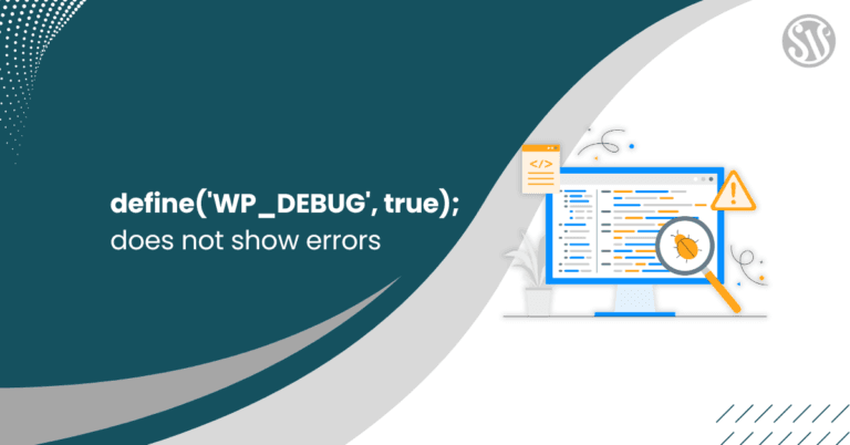 define('WP_DEBUG', true); does not show errors